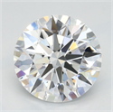 Del inventario de diamantes de laboratorio, 2.08 quilates, Redondo , Color D, claridad IF y certificado IGI