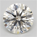 Diamante Natural 0.70 quilates, Redondo , Color J, claridad VS2 y certificado GIA