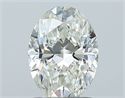 Natural Diamond 1.21 Carats, Oval with  Cut, J Color, SI2 Clarity and Certified by GIA