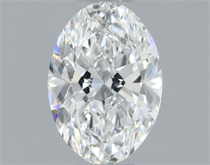 Picture of Natural Diamond 0.50 Carats, Oval with  Cut, E Color, VS2 Clarity and Certified by GIA