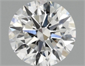 Lab Grown Diamond 1.02 Carats, Round with Ideal Cut, E Color, VVS2 Clarity and Certified by IGI