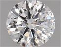Natural Diamond 0.81 Carats, Round with Excellent Cut, E Color, SI2 Clarity and Certified by IGI