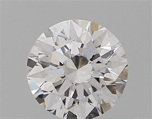 Picture of Natural Diamond 0.40 Carats, Round with Excellent Cut, D Color, VS2 Clarity and Certified by GIA