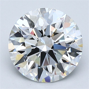 Foto Diamante Natural 2.20 quilates, Redondo , Color E, claridad VS1 y certificado GIA de