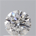 Diamante Natural 0.46 quilates, Redondo , Color F, claridad SI1 y certificado GIA