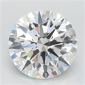 Del inventario de diamantes de laboratorio, 3.31 quilates, Redondo , Color D, claridad VVS1 y certificado GIA