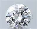 Natural Diamond 0.70 Carats, Round with Excellent Cut, D Color, VS2 Clarity and Certified by GIA