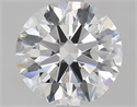 Natural Diamond 2.37 Carats, Round with Excellent Cut, F Color, VS1 Clarity and Certified by GIA