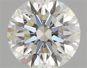Picture of Natural Diamond 0.73 Carats, Round with Excellent Cut, I Color, VS1 Clarity and Certified by GIA