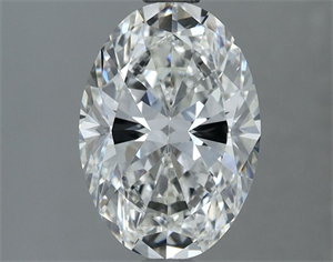 Picture of Natural Diamond 2.01 Carats, Oval with  Cut, G Color, VVS1 Clarity and Certified by GIA