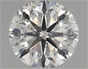 Natural Diamond 0.80 Carats, Round with Very Good Cut, J Color, I1 Clarity and Certified by GIA