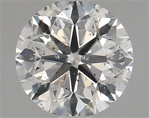 Picture of Natural Diamond 0.80 Carats, Round with Very Good Cut, J Color, I1 Clarity and Certified by GIA