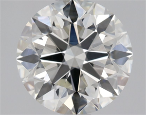 Picture of Natural Diamond 1.14 Carats, Round with Excellent Cut, I Color, VS2 Clarity and Certified by GIA