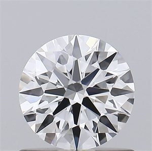 Picture of Lab Grown Diamond 0.71 Carats, Round with Ideal Cut, D Color, IF Clarity and Certified by IGI