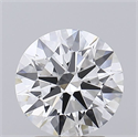 Del inventario de diamantes de laboratorio, 2.55 quilates, Redondo , Color F, claridad VVS2 y certificado IGI