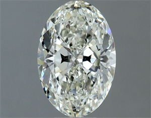 Picture of Natural Diamond 0.75 Carats, Oval with  Cut, J Color, VVS1 Clarity and Certified by IGI