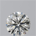 Natural Diamond 1.80 Carats, Round with Excellent Cut, K Color, SI2 Clarity and Certified by GIA