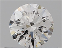 Diamante Natural 0.40 quilates, Redondo , Color E, claridad VVS2 y certificado GIA