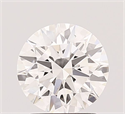 Lab Grown Diamond 1.56 Carats, Round with Ideal Cut, E Color, VVS2 Clarity and Certified by IGI