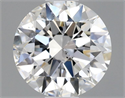 Natural Diamond 0.70 Carats, Round with Excellent Cut, E Color, SI1 Clarity and Certified by GIA