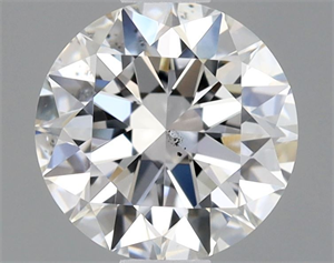 Picture of Natural Diamond 0.70 Carats, Round with Excellent Cut, E Color, SI1 Clarity and Certified by GIA