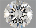 Natural Diamond 0.51 Carats, Round with Excellent Cut, G Color, SI1 Clarity and Certified by GIA