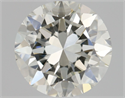 Diamante Natural 0.80 quilates, Redondo , Color K, claridad VVS2 y certificado GIA