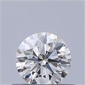 Diamante Natural 0.40 quilates, Redondo , Color G, claridad IF y certificado GIA