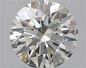 Foto Diamante Natural 0.41 quilates, Redondo , Color L, claridad VVS2 y certificado GIA de