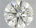 Diamante Natural 0.55 quilates, Redondo , Color J, claridad VS1 y certificado GIA