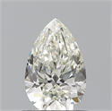 Diamante Natural 0.56 quilates, De pera , Color J, claridad VS2 y certificado GIA