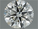 Diamante Natural 0.50 quilates, Redondo , Color J, claridad VVS1 y certificado IGI