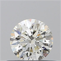 Diamante Natural 0.45 quilates, Redondo , Color J, claridad VVS2 y certificado GIA