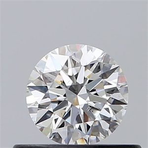 Picture of Natural Diamond 0.40 Carats, Round with Excellent Cut, E Color, SI2 Clarity and Certified by GIA