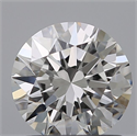 Natural Diamond 1.05 Carats, Round with Excellent Cut, F Color, IF Clarity and Certified by GIA