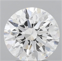 Del inventario de diamantes de laboratorio, 2.54 quilates, Redondo , Color E, claridad VVS2 y certificado IGI