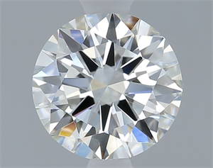 Picture of Natural Diamond 0.50 Carats, Round with Excellent Cut, I Color, VS1 Clarity and Certified by GIA