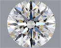 Natural Diamond 0.53 Carats, Round with Excellent Cut, H Color, VS1 Clarity and Certified by GIA