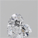 Diamante Natural 0.90 quilates, Corazón , Color D, claridad VS2 y certificado GIA