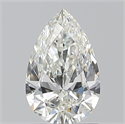 Natural Diamond 1.20 Carats, Pear with  Cut, I Color, SI1 Clarity and Certified by GIA