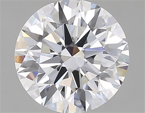 Picture of Lab Grown Diamond 1.05 Carats, Round with Ideal Cut, D Color, VVS2 Clarity and Certified by IGI