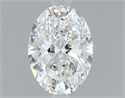 Diamante Natural 0.60 quilates, Ovalado , Color G, claridad VVS2 y certificado GIA