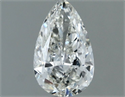 Natural Diamond 0.50 Carats, Pear with  Cut, I Color, VS2 Clarity and Certified by GIA