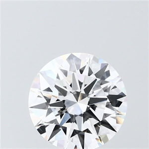 Picture of Lab Grown Diamond 1.50 Carats, Round with Excellent Cut, D Color, VVS2 Clarity and Certified by IGI
