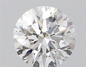 Foto Diamante Natural 0.40 quilates, Redondo , Color E, claridad SI1 y certificado GIA de