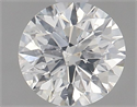 Natural Diamond 0.90 Carats, Round with Very Good Cut, I Color, SI2 Clarity and Certified by GIA