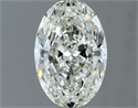 Diamante Natural 1.00 quilates, Ovalado , Color H, claridad VVS1 y certificado IGI