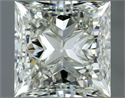 Natural Diamond 1.01 Carats, Princess with  Cut, J Color, VVS1 Clarity and Certified by IGI