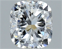 Natural Diamond 1.01 Carats, Cushion with  Cut, D Color, VS1 Clarity and Certified by GIA
