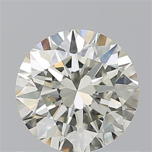 Picture of Natural Diamond 0.80 Carats, Round with Excellent Cut, M Color, SI1 Clarity and Certified by GIA